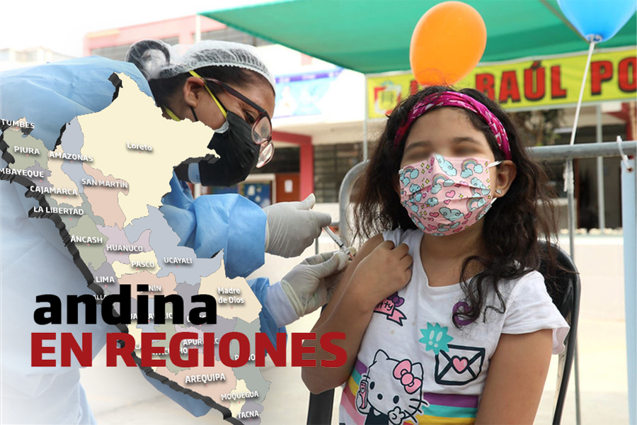 Coronavirus en Perú: con sorteo de bicicletas promueven vacuna a niños de 5 años en La Libertad